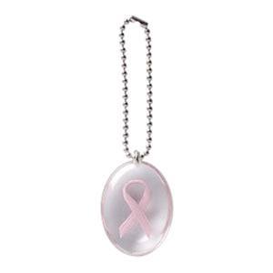 Pink Ribbon Stone on a Chain